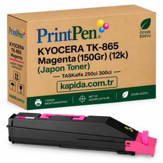 Printpen KYOCERA TK-865 Magenta (150Gr) (12k) (Japon Toner) TASKalfa 250ci 300ci