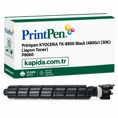 Printpen KYOCERA TK-8800 Black (480Gr) (30K) (Japon Toner) P8060