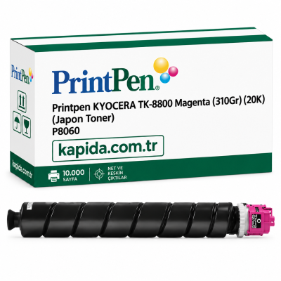 Printpen KYOCERA TK-8800 Magenta (310Gr) (20K) (Japon Toner) P8060