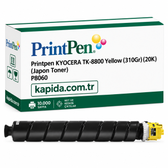 Printpen Kyocera Tk-8800 Sarı (310Gr) (20K) (Japon Toner) P8060