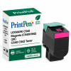 Printpen Lexmark C540 Kırmızı (C540H1Mg) (2K) C540 C543 Toner