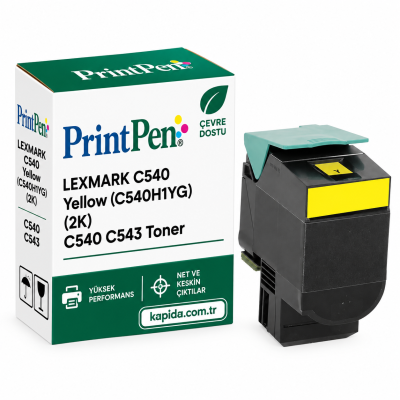 Printpen LEXMARK C540 Yellow (C540H1YG) (2K) C540 C543 Toner