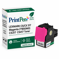 Printpen Lexmark Cs/Cx 317 Kırmızı (71B50M0) Cs317 Cs417 Toner