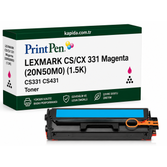 Printpen LEXMARK CS/CX 331 Magenta (20N50M0) (1.5K) CS331 CS431 Toner Printpen LEXMARK CS/CX 331 Magenta (20N50M0) (1.5K) CS331 CS431 Toner