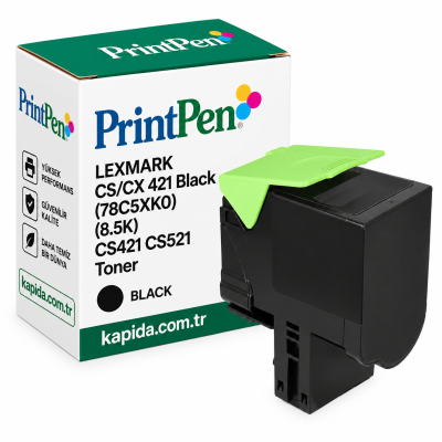 Printpen LEXMARK CS/CX 421 Black (78C5XK0) (8.5K) CS421 CS521 Toner
