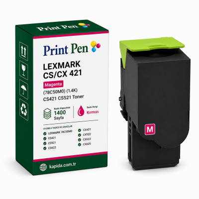 Printpen LEXMARK CS/CX 421 Magenta (78C50M0) (1.4K) CS421 CS521 Toner