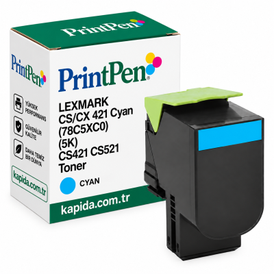Printpen LEXMARK CS/CX 421 Cyan (78C5XC0) (5K) CS421 CS521 Toner