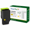 Printpen Lexmark Cs/Cx 421 Sarı (78C50Y0) (1.4) Cs421 Cs521 Toner