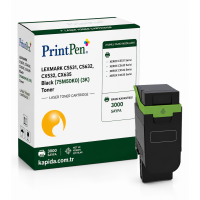 PRINTPEN LEXMARK CS531, CS632, CX532, CX635  Black (75M50K0) (3K) Toner