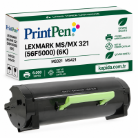Printpen Lexmark Ms/Mx 321 (56F5000) (6K) Ms321 Ms421 Toner