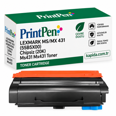 Printpen Lexmark Ms/Mx 431 (55B5X00) Chipsiz (20K) Ms431 Mx431 Toner