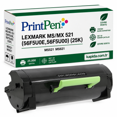Printpen LEXMARK MS/MX 521 (56F5U0E,56F5U00) (25K) MS521 MS621 Toner
