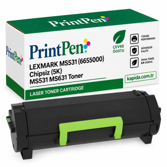 Printpen Lexmark Ms531 (66S5000) Chipsiz (5K) Ms531 Ms631 Toner Printpen Lexmark Ms531 (66S5000) Chipsiz (5K) Ms531 Ms631 Toner