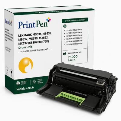 PRINTPEN LEXMARK MS531, MS631, MS632, MS639, MX532, MX632 (66S0Z00) Drum Unit (75K)