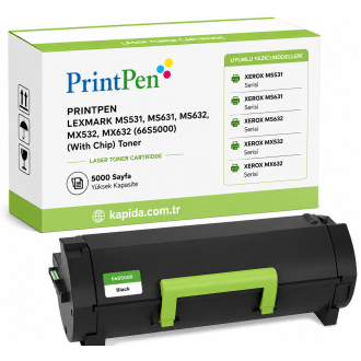 PRINTPEN LEXMARK MS531,MS631,MS632,MX532,MX632 (66S5000) (With Chip) Toner