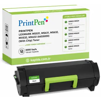 PRINTPEN LEXMARK MS531,MS631,MS632,MX532,MX632 (66S5000) (With Chip) Toner