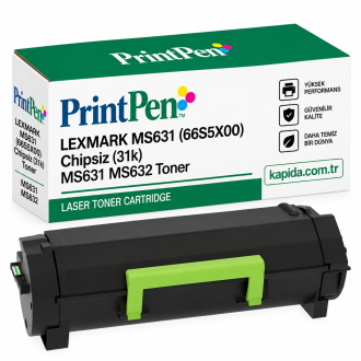Printpen Lexmark Ms631 (66S5X00) Chipsiz (31K) Ms631 Ms632 Toner Printpen Lexmark Ms631 (66S5X00) Chipsiz (31K) Ms631 Ms632 Toner