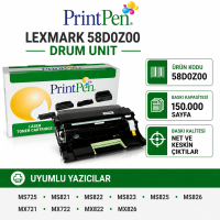 Printpen LEXMARK MS725 (58D0Z00) Drum Unit (150K) MS725 MS821