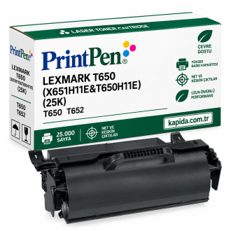 Printpen Lexmark T650 (X651H11E&T650H11E) (25K) T650 T652 Toner Printpen Lexmark T650 (X651H11E&T650H11E) (25K) T650 T652 Toner