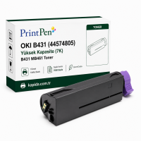 Printpen Oki B431 (44574805) Yüksek Kapasite (7K) B431 Mb461 Toner