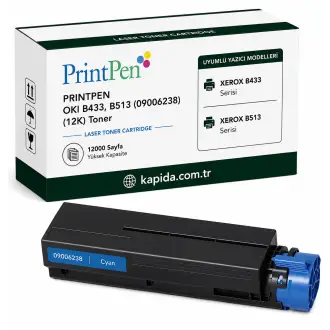 PRINTPEN OKI B433, B513 (09006238) (12k) Toner