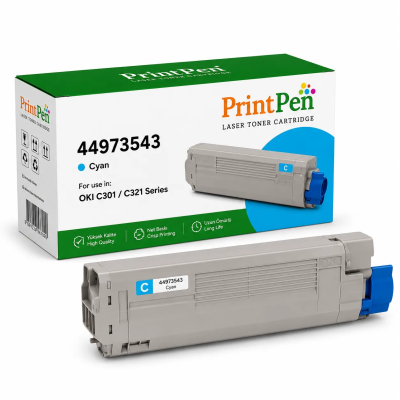 Printpen OKI C301 Cyan (44973543) (1.5K) C301 C321 Toner