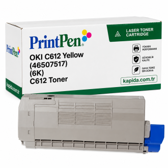 Printpen OKI C612 Yellow (46507517) (6K) C612 Toner