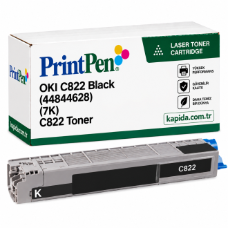 Printpen OKI C822 Black (44844628) (7K) C822 Toner