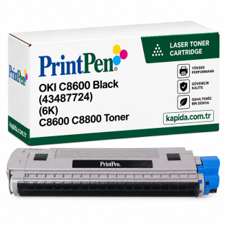 Printpen OKI C8600 Black (43487724) (6K) C8600 C8800 Toner
