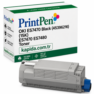 Printpen OKI ES7470 Black (45396216)  (15K) ES7470 ES7480 Toner