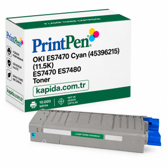 Printpen OKI ES7470 Mavi (45396215)  (11.5K) ES7470 ES7480 Toner