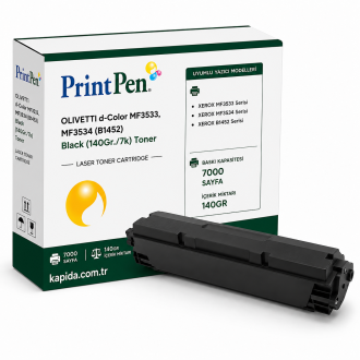 PRINTPEN OLIVETTI d-Color MF3533, MF3534 (B1452) Black (140Gr./7k) Toner