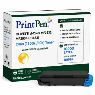 PRINTPEN OLIVETTI d-Color MF3533, MF3534 (B1453) Cyan (160Gr./10k) Toner