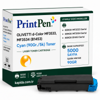 PRINTPEN OLIVETTI d-Color MF3533, MF3534 (B1453) Cyan  (90Gr./5k) Toner