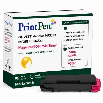 PRINTPEN OLIVETTI d-Color MF3533, MF3534 (B1454) Magenta  (90Gr./5k) Toner