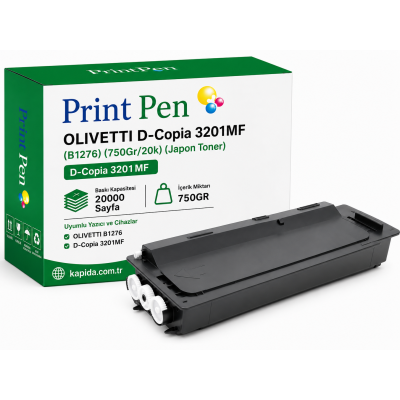 Printpen OLIVETTI D-Copia 3201MF (B1276) (750Gr/20k) (Japon Toner) D-Copia 3201MF
