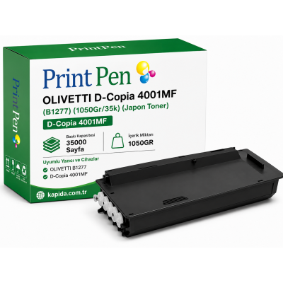 Printpen OLIVETTI D-Copia 4001MF (B1277) (1050Gr/35k) (Japon Toner) D-Copia 4001MF