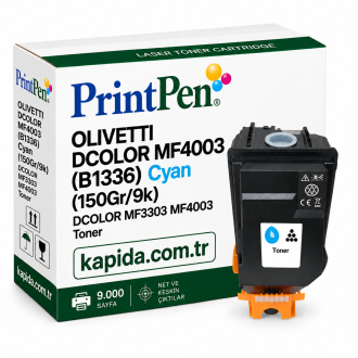 Printpen OLIVETTI DCOLOR MF4003 (B1336) Cyan (150Gr/9k) DCOLOR MF3303 MF4003 Toner Printpen OLIVETTI DCOLOR MF4003 (B1336) Cyan (150Gr/9k) DCOLOR MF3303 MF4003 Toner