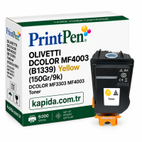 Printpen Olivetti Dcolor Mf4003 (B1339) Sarı (150Gr/9K) Dcolor Mf3303 Mf4003 Toner