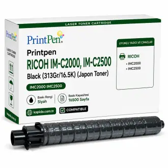 Printpen Ricoh Im-C2000, Im-C2500 Black (313Gr/16.5K) (Japon Toner) Imc2000 Imc2500