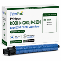 PRINTPEN RICOH IM-C2000, IM-C2500 Cyan (225Gr/10.5K) (Japon Toner) IMC2000 IMC2500