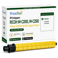 PRINTPEN RICOH IM-C2000, IM-C2500 Yellow (225Gr/10.5K) (Japon Toner) IMC2000 IMC2500