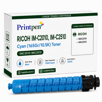 PRINTPEN RICOH IM-C2010, IM-C2510 Cyan (165Gr/10.5K) IMC2010 IMC2510 Toner