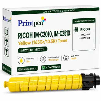 PRINTPEN RICOH IM-C2010, IM-C2510 Yellow (165Gr/10.5K) IMC2010 IMC2510 Toner