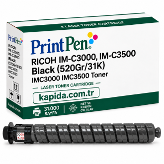 Printpen Ricoh IM-C3000, IM-C3500 Black (520Gr/31K) IMC3000 IMC3500 Toner