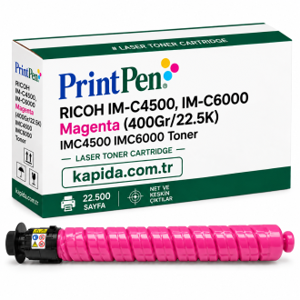 Printpen Ricoh IM-C4500, IM-C6000 Kırmızı (400Gr/22.5K) IMC4500 IMC6000 Toner