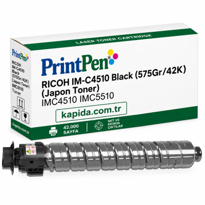 Printpen RICOH IM-C4510 Black (575Gr/42K) (Japon Toner) IMC4510 IMC5510