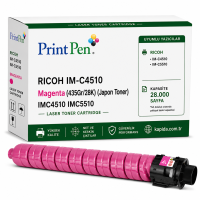 Printpen Ricoh Im-C4510 Kırmızı (435Gr/28K) (Japon Toner) Imc4510 Imc5510