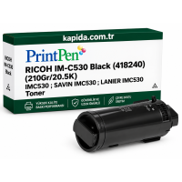 Printpen Ricoh IM-C530 Black (418240) (210Gr/20.5K) IMC530 ; Savin IMC530 ; Lanier IMC530 Toner
