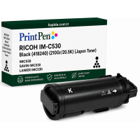Printpen Ricoh IM-C530 Black (418240) (210Gr/20.5K) (Japon Toner) IMC530 ; Savin IMC530 ; Lanier IMC530